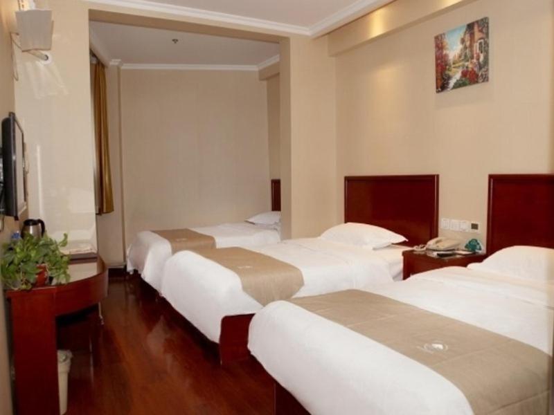 Greentree Inn Tianjin Wuqing West Yongyang Road Florentia Village Express Hotel Buitenkant foto