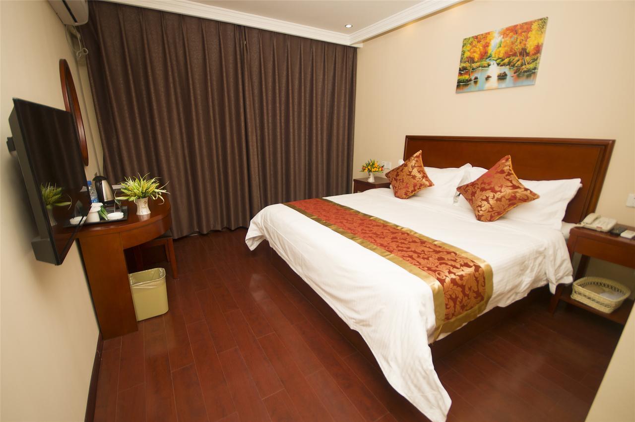 Greentree Inn Tianjin Wuqing West Yongyang Road Florentia Village Express Hotel Buitenkant foto